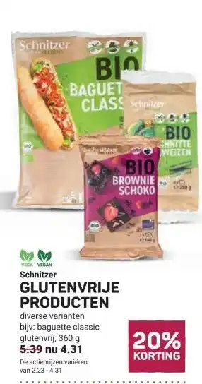 Ekoplaza GLUTENVRIJE PRODUCTEN aanbieding