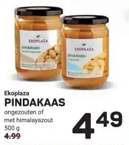 Ekoplaza Ekoplaza PINDAKAAS aanbieding