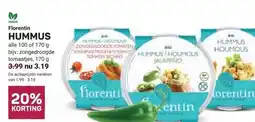 Ekoplaza HUMMUS aanbieding