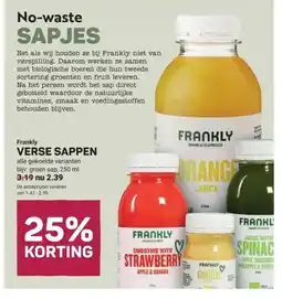Ekoplaza VERSE SAPPEN aanbieding