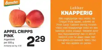 Ekoplaza APPEL CRIPPS PINK aanbieding