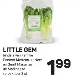 Ekoplaza LITTLE GEM aanbieding