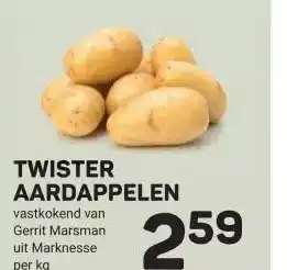 Ekoplaza TWISTER AARDAPPELEN aanbieding
