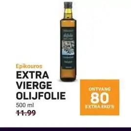 Ekoplaza EXTRA VIERGE OLIJFOLIE aanbieding