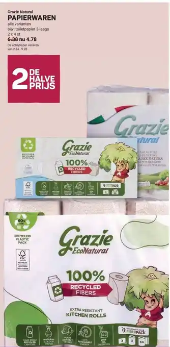 Ekoplaza PAPIERWAREN aanbieding