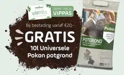Coppelmans GRATIS 10l Universele Pokon potgrond. Bij besteding vanaf €20,- aanbieding
