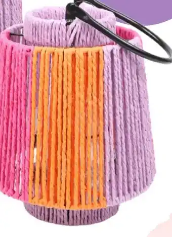 Coppelmans Lantaarn met touw 27cm hoog aanbieding