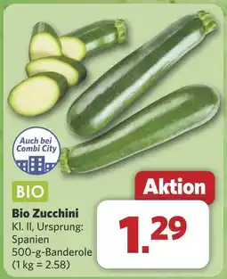 Combi Bio Zucchini aanbieding