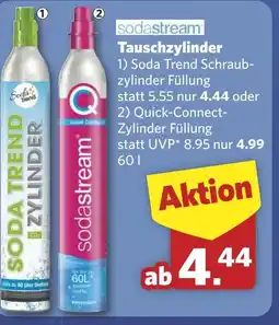 Combi sodastream Tauschzylinder aanbieding