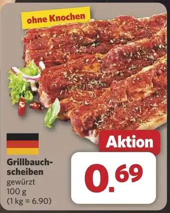 Combi Grillbauch- scheiben aanbieding
