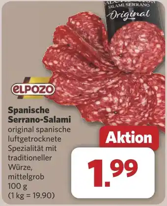 Combi Spanische Serrano-Salami aanbieding