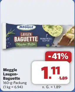 Combi Meggle Laugen- Baguette aanbieding