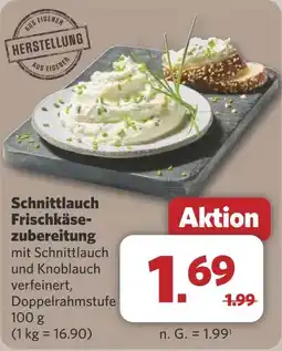 Combi Schnittlauch Frischkäse- zubereitung aanbieding