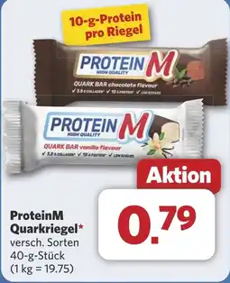 Combi ProteinM Quarkriegel aanbieding
