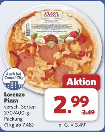 Combi Lorenzo Pizza aanbieding