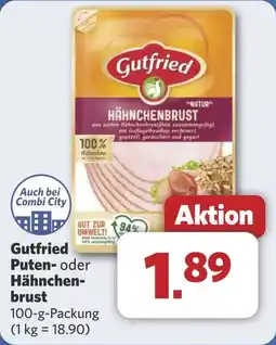 Combi Gutfried Puten- oder Hähnchen- brust aanbieding