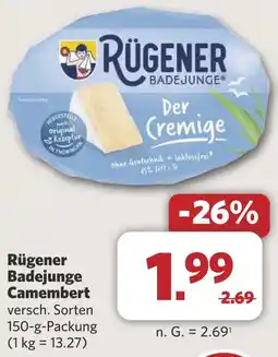 Combi Rügener Badejunge Camembert aanbieding