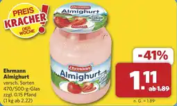 Combi Ehrmann Almighurt aanbieding