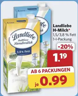 Combi Landliebe H-Milch aanbieding