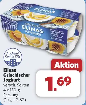 Combi Elinas Griechischer Joghurt aanbieding
