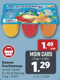 Combi Danone Fruchtzwerge aanbieding