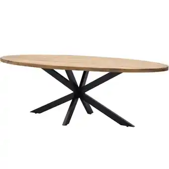 Budget Home Store Eettafel Rico ovaal aanbieding