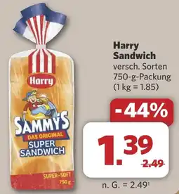 Combi Harry Sandwich aanbieding