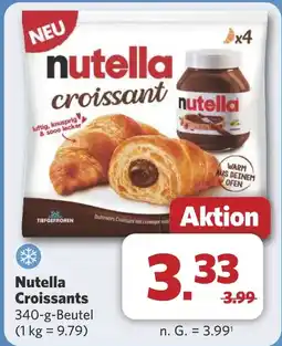 Combi Nutella Croissants aanbieding