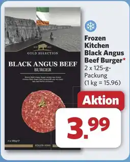 Combi Frozen Kitchen Black Angus Beef Burger aanbieding