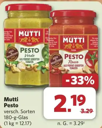 Combi Mutti Pesto aanbieding
