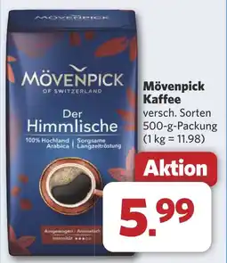 Combi Mövenpick Kaffee aanbieding