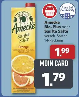 Combi Amecke Bio, Plus oder Sanfte Säfte aanbieding