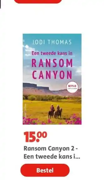 Bruna Ransom Canyon 2 - Een tweede kans in Ransom Canyon aanbieding