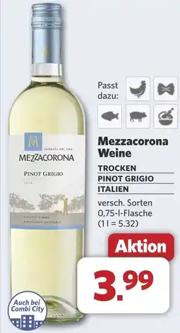 Combi Mezzacorona Weine aanbieding