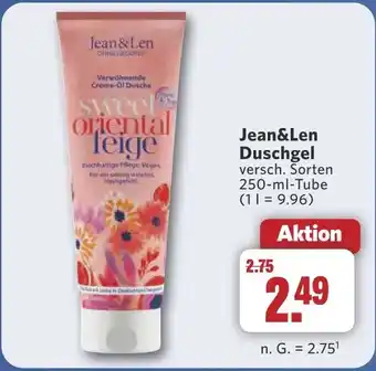 Combi Jean&Len Duschgel aanbieding