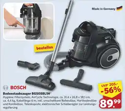 Combi BOSCH Bodenstaubsauger BGS05BL1H aanbieding