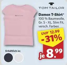 Combi TOM TAILOR Damen T-Shirt aanbieding