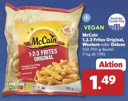 Combi McCain 1.2.3 Frites Original, Western oder Deluxe aanbieding