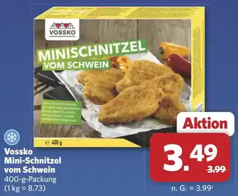 Combi Vossko Mini-Schnitzel vom Schwein aanbieding