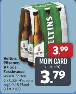 Combi Veltins Pilsener, V+ oder Fassbrause aanbieding