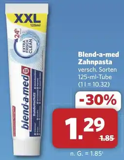 Combi Blend-a-med Zahnpasta aanbieding