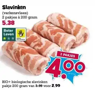 Boon`s Markt Slavinken aanbieding