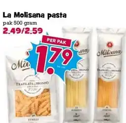 Boon`s Markt La Molisana pasta pak 500 gram aanbieding
