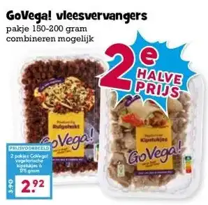 Boon`s Markt GoVega! vleesvervangerspakje 150-200 gram aanbieding