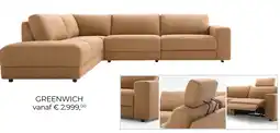 Baenks GREENWICH aanbieding
