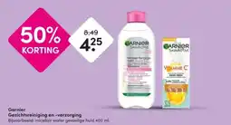 DA Garnier Gezichtsreiniging en verzorging aanbieding