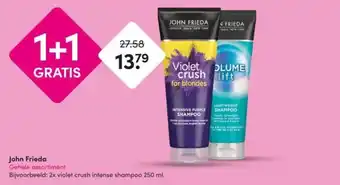 DA John Frieda aanbieding