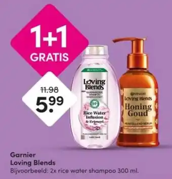 DA Garnier Loving Blends aanbieding