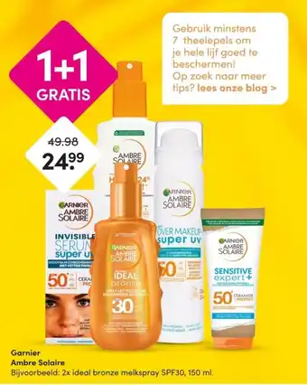 DA Garnier Ambre Solaire aanbieding