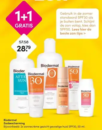 DA Biodermal Zonbescherming aanbieding